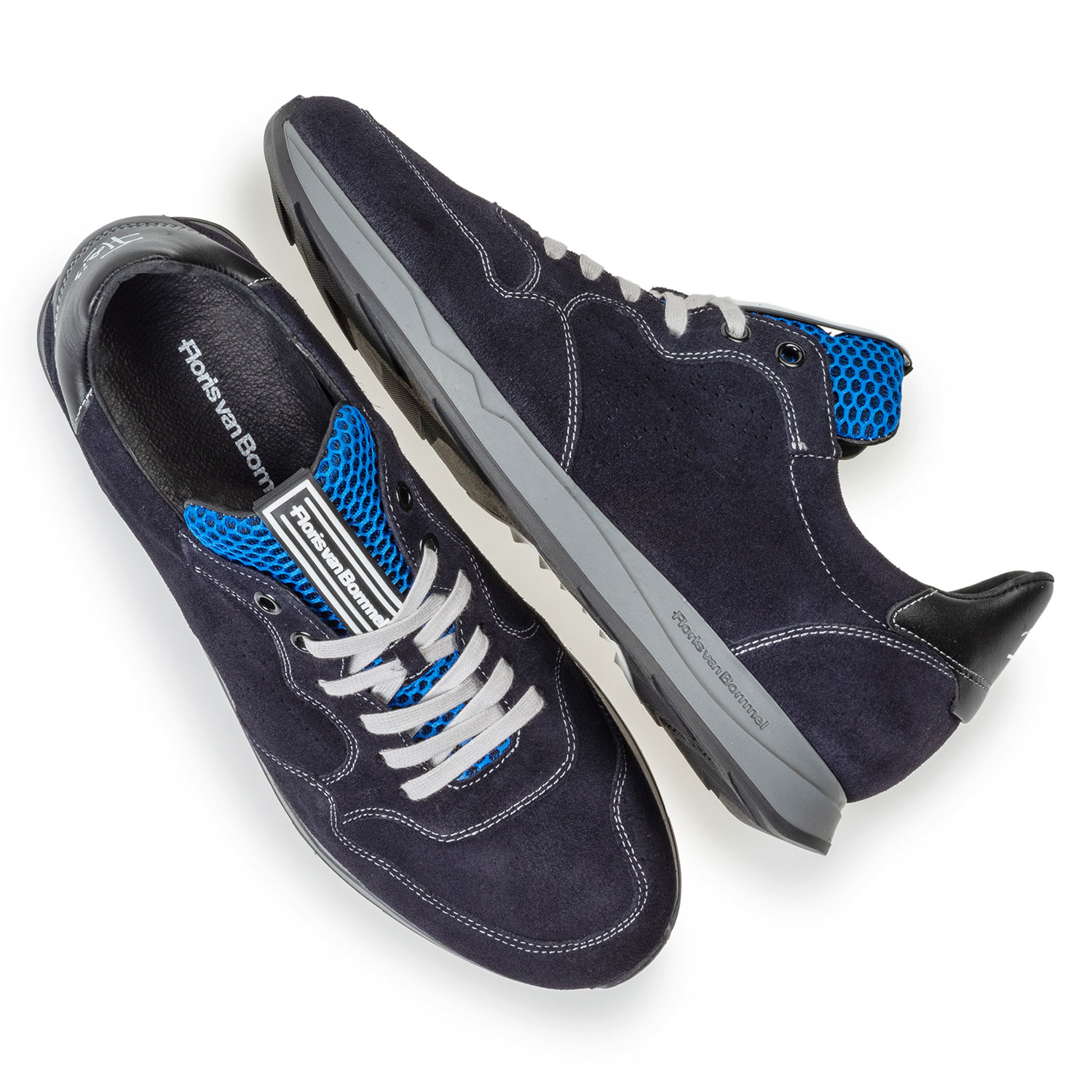 16446/18 - Sneaker donkerblauw suède 16446/18 - Sneaker donkerblauw suède