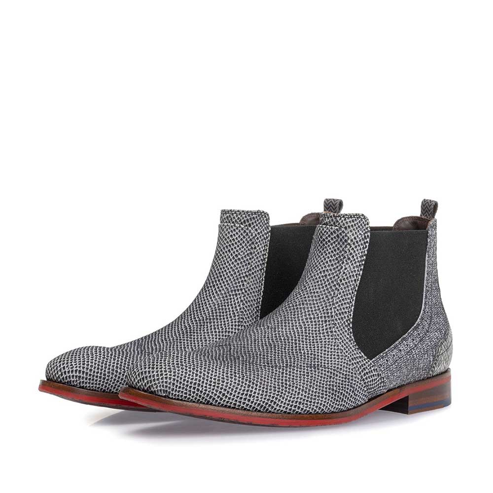 10455/19 - Chelsea boot leer off-white 10455/19 - Chelsea boot leer off-white