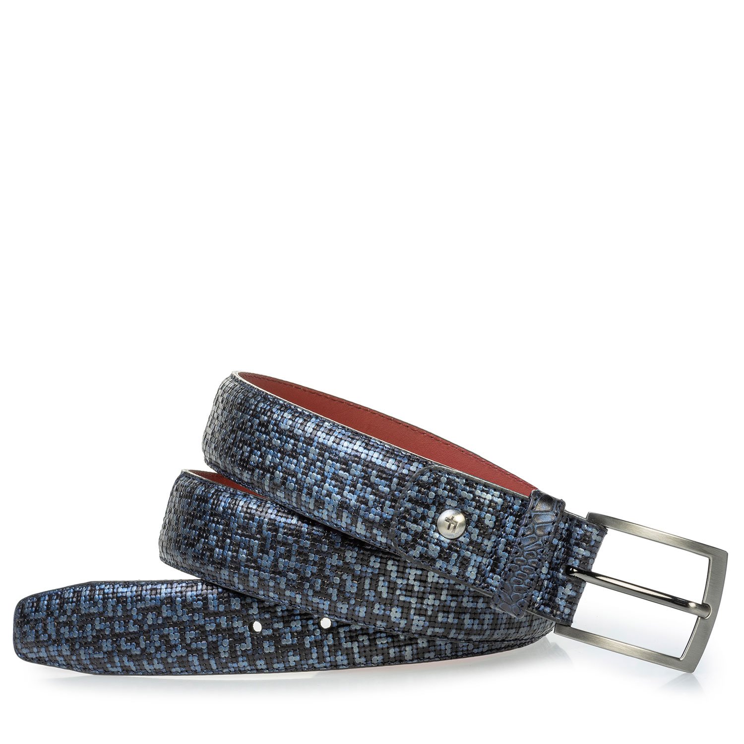 75188/72 - Grijse riem metallicprint 75188/72 - Grijse riem metallicprint