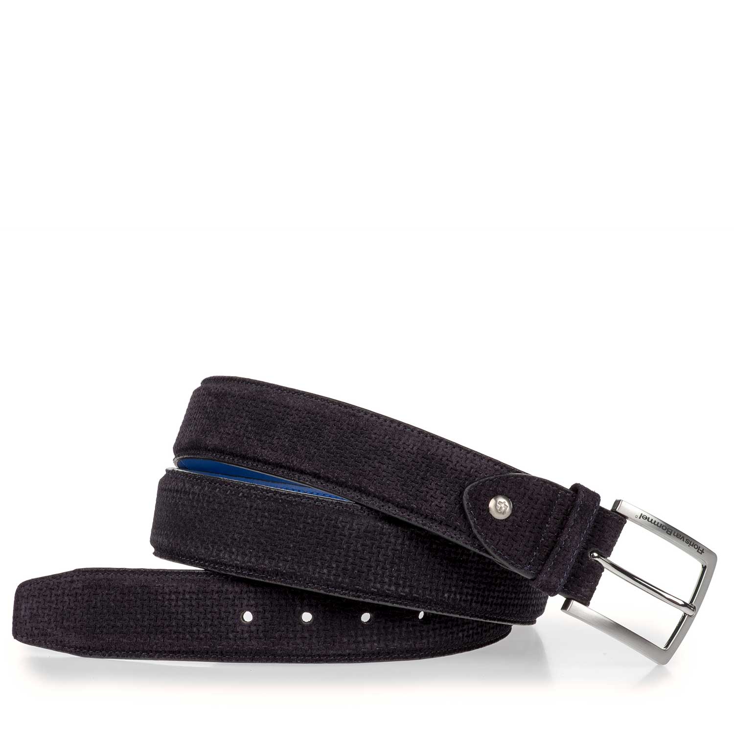 75189/18 - Suède riem met subtiele print 75189/18 - Suède riem met subtiele print