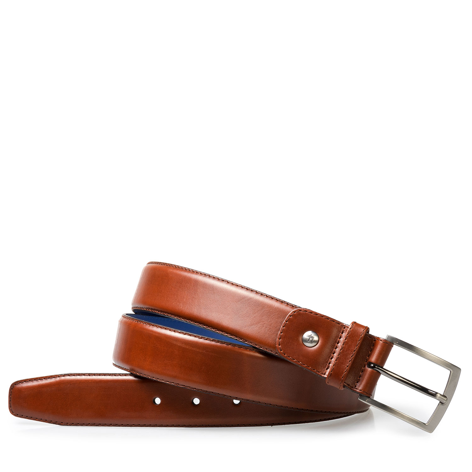 75144/07 - Riem cognac kalfsleer 75144/07 - Riem cognac kalfsleer