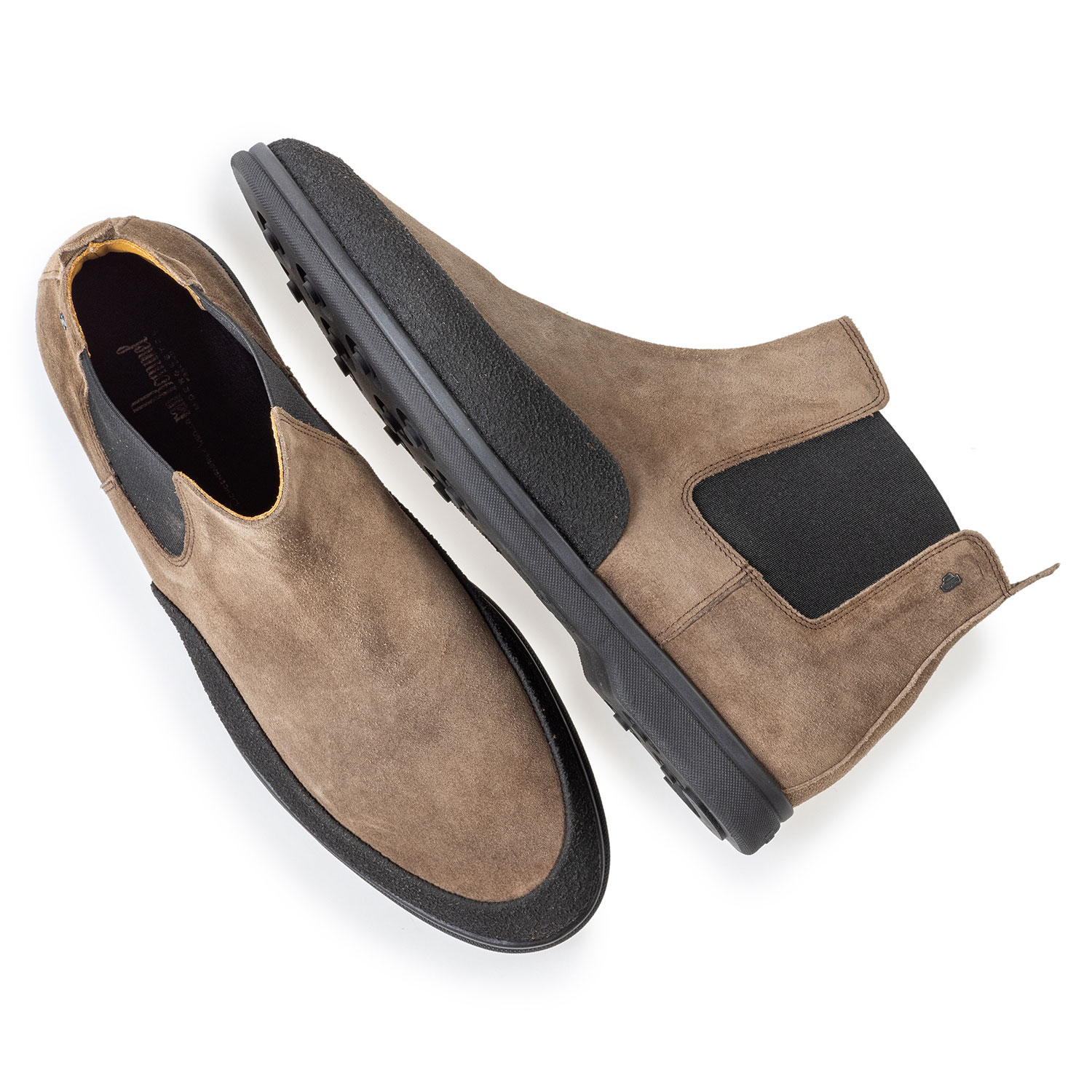 20206/10 - Suède chelsea boot taupe 20206/10 - Suède chelsea boot taupe