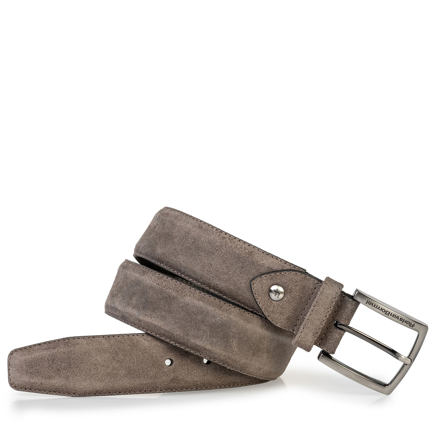 75202/98 - Suède riem donker taupe 75202/98 - Suède riem donker taupe