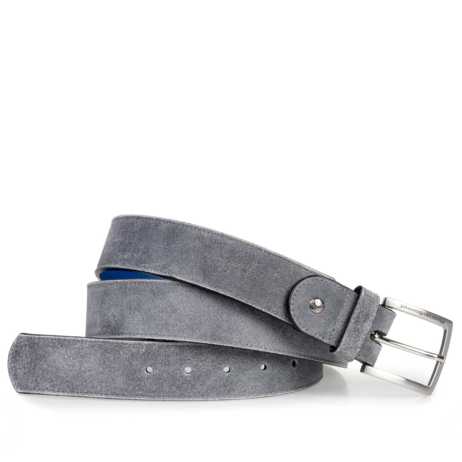 75184/11 - Grey suede leather belt 75184/11 - Grey suede leather belt