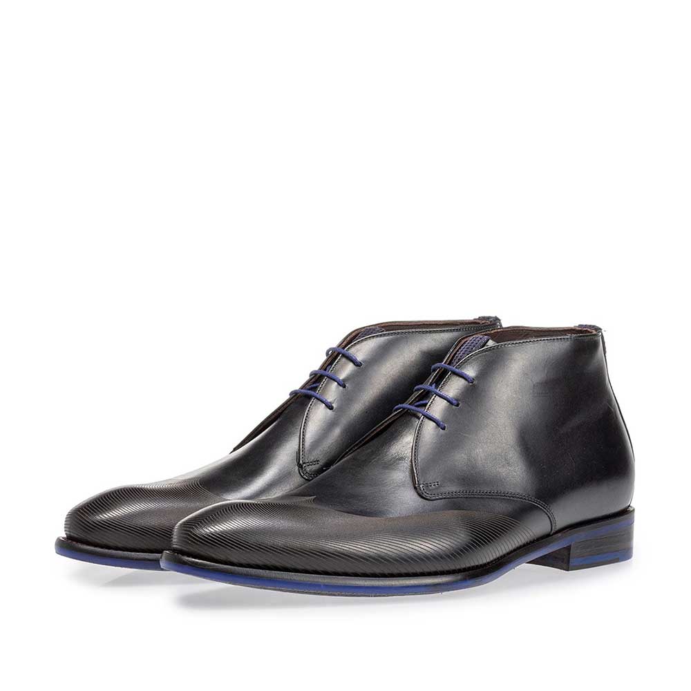 20376/02 - Lace boot black calf leather 20376/02 - Lace boot black calf leather