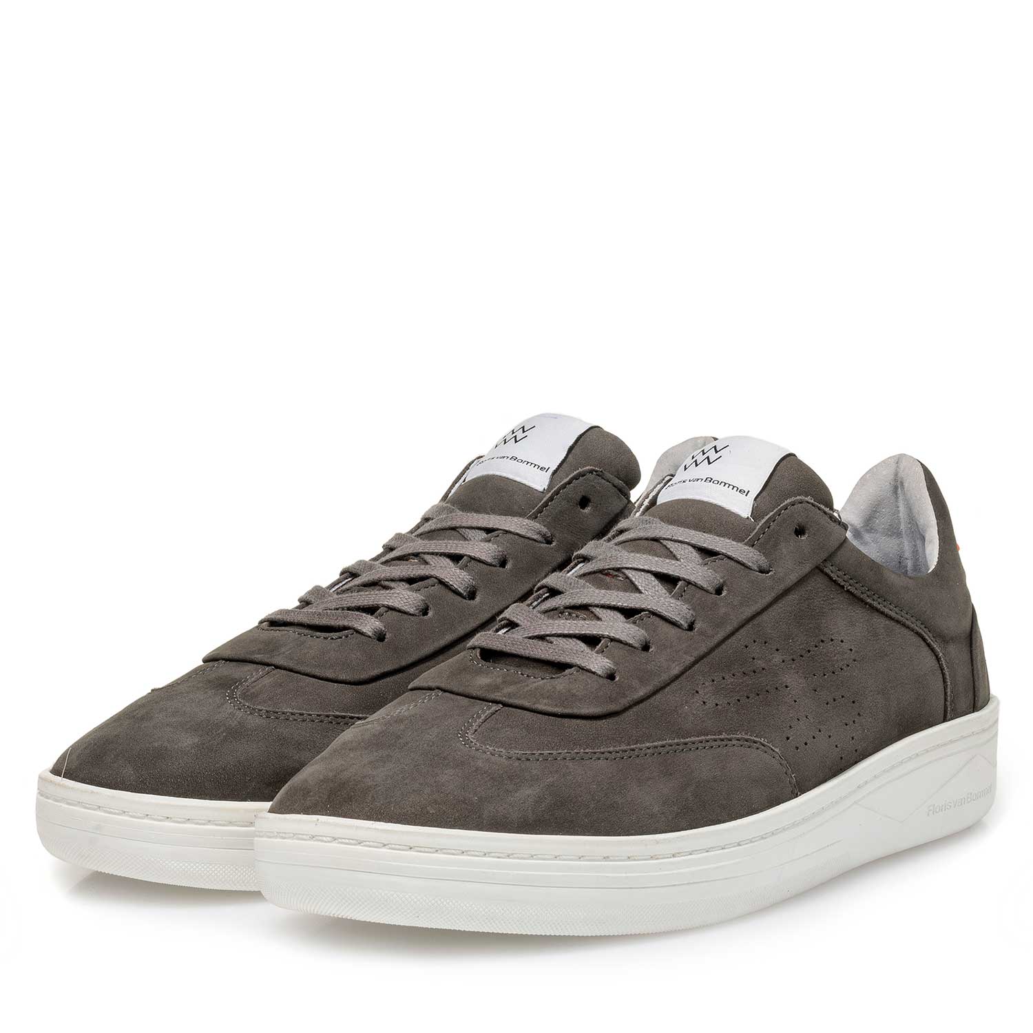 16255/02 - Dark grey nubuck leather sneaker 16255/02 - Dark grey nubuck leather sneaker