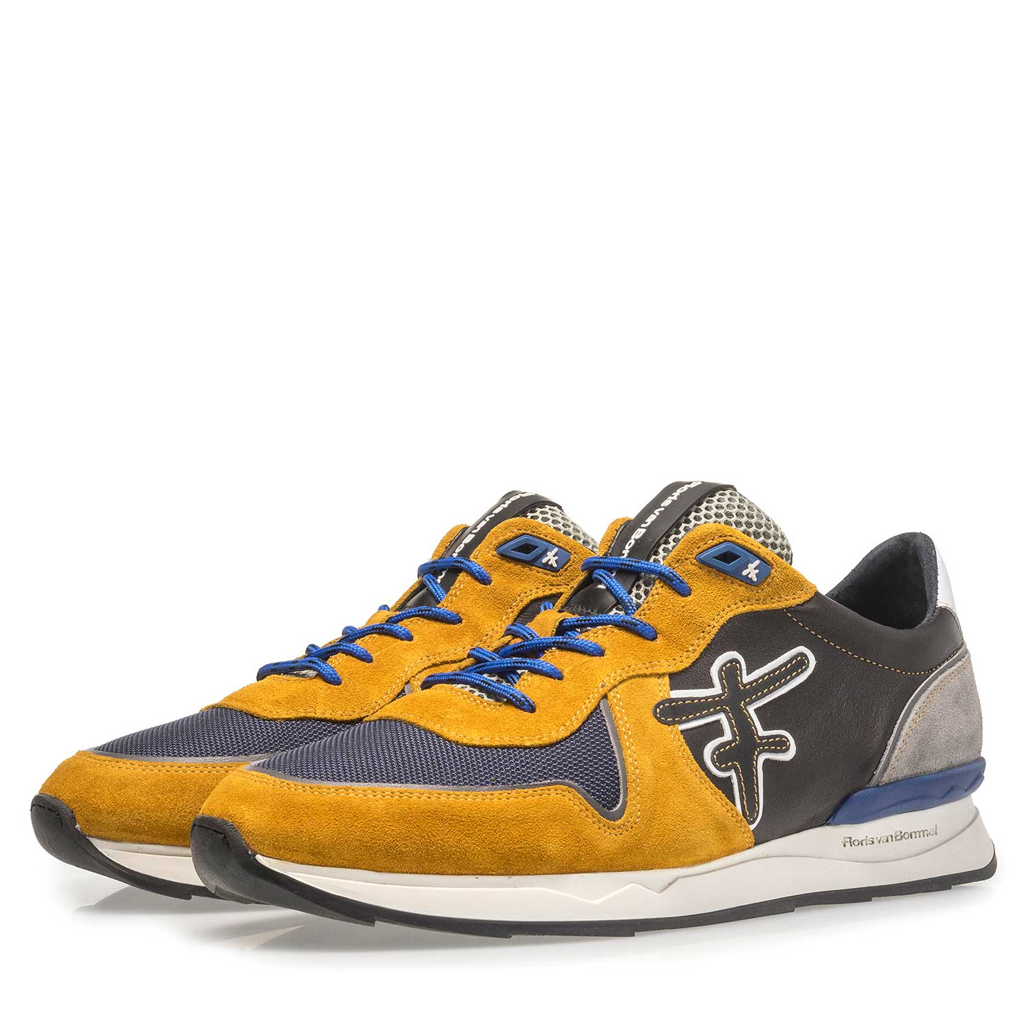 16284/31 - Multi-color suède sneaker 16284/31 - Multi-color suède sneaker