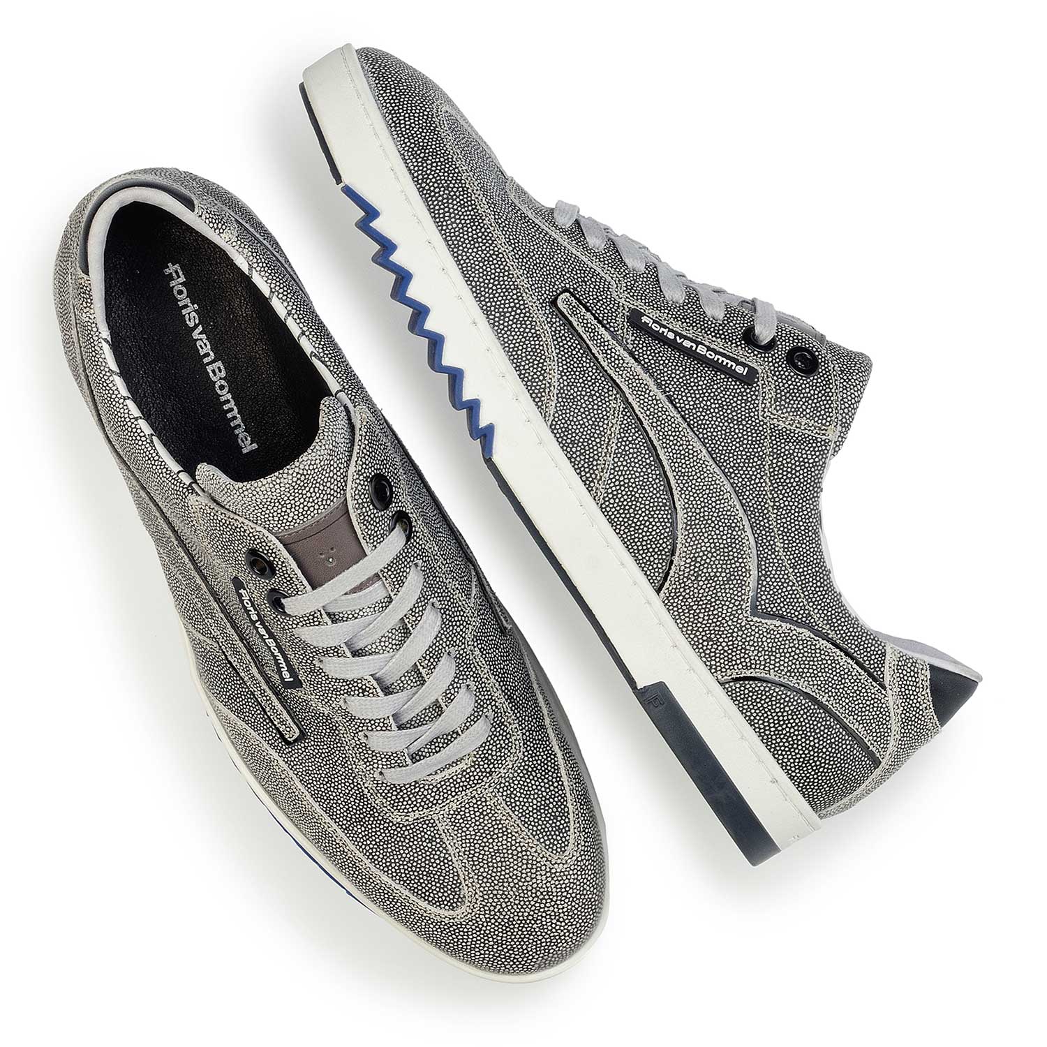 16074/28 - Grijze suède sneaker 16074/28 - Grijze suède sneaker