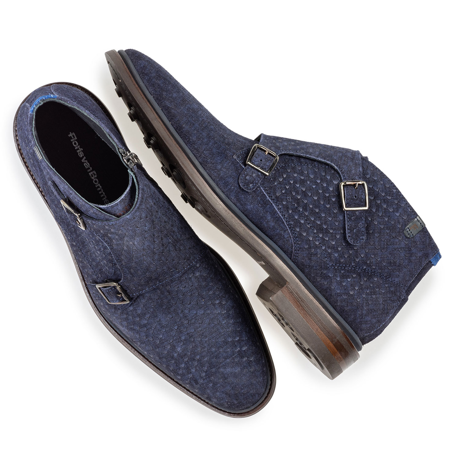 10672/04 - Boot met gespsluiting blauw 10672/04 - Boot met gespsluiting blauw