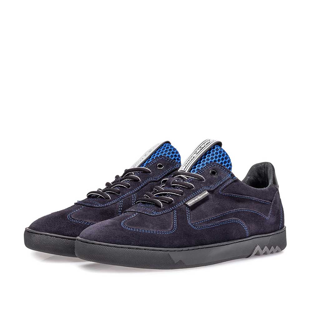 16342/46 - Sneaker suède donkerblauw 16342/46 - Sneaker suède donkerblauw