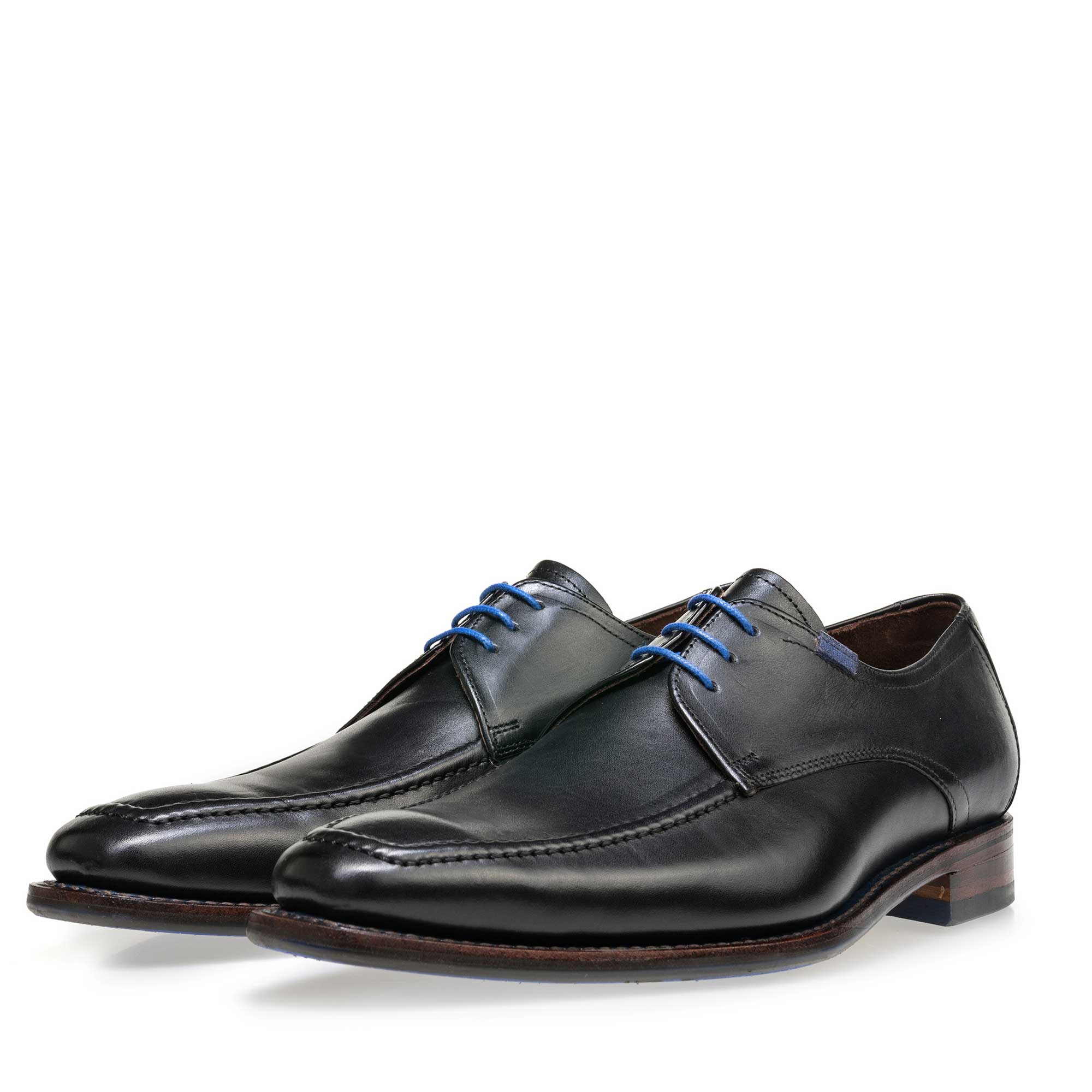 13370/01 - Floris van Bommel black leather men's lace-up shoe 13370/01 - Floris van Bommel black leather men's lace-up shoe