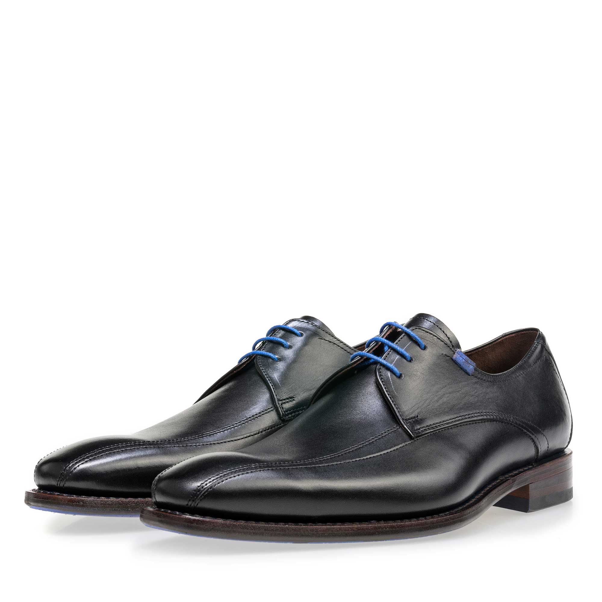 14470/01 - Black calf's leather lace shoe 14470/01 - Black calf's leather lace shoe
