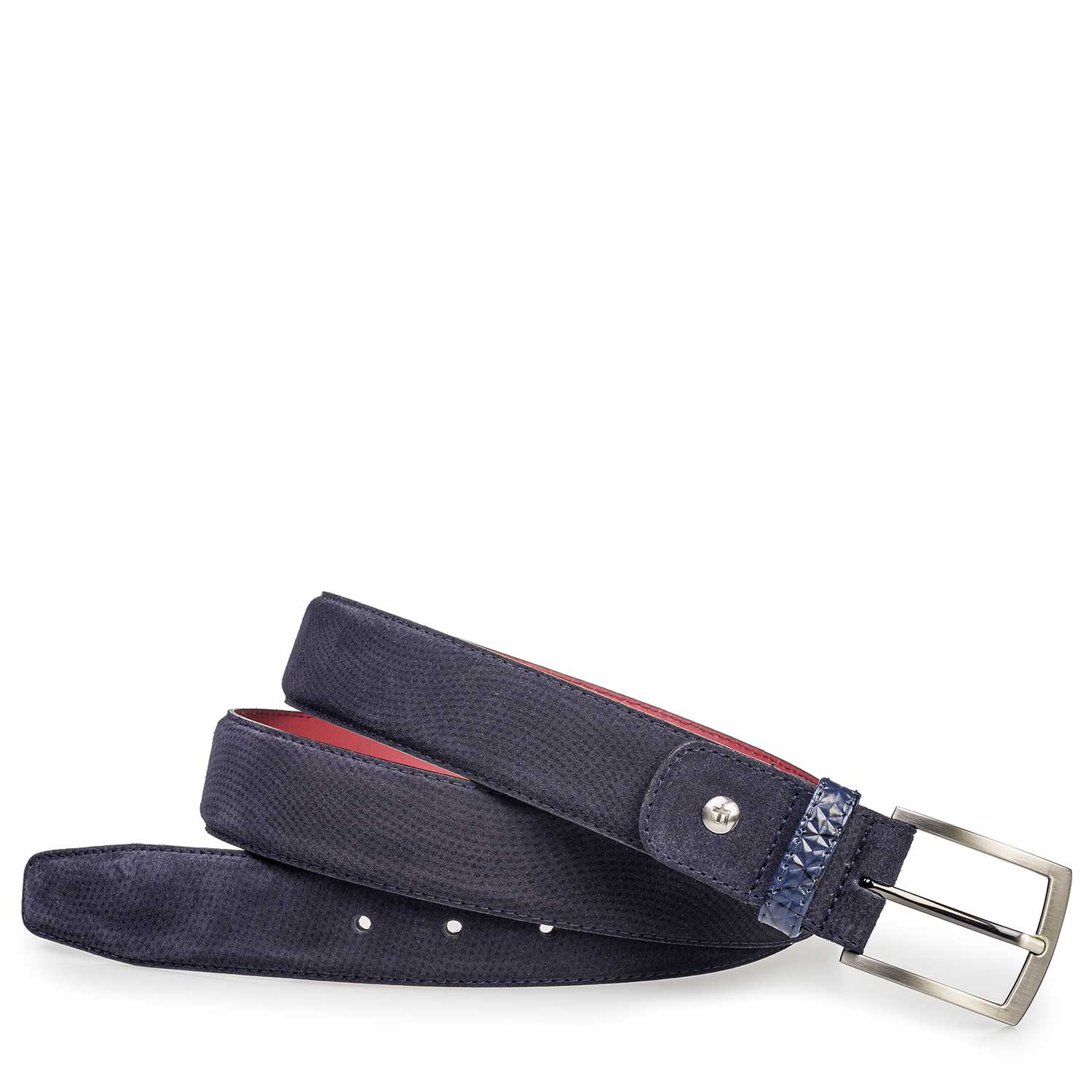 75188/31 - Blauwe suède riem 75188/31 - Blauwe suède riem