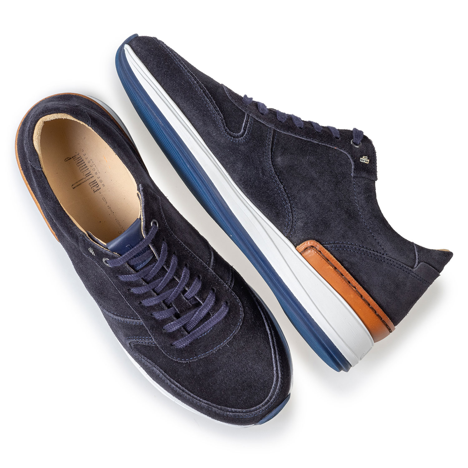 16334/04 - Sneaker donkerblauw suède 16334/04 - Sneaker donkerblauw suède