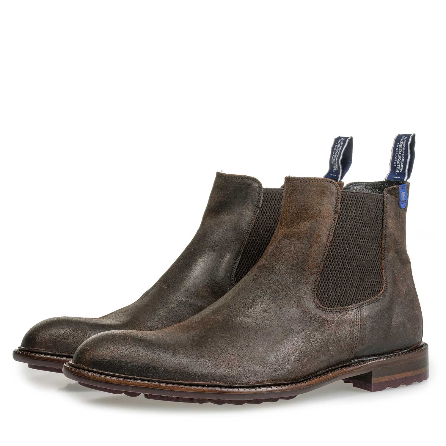 10902/05 - Brown suede leather Chelsea boot 10902/05 - Brown suede leather Chelsea boot