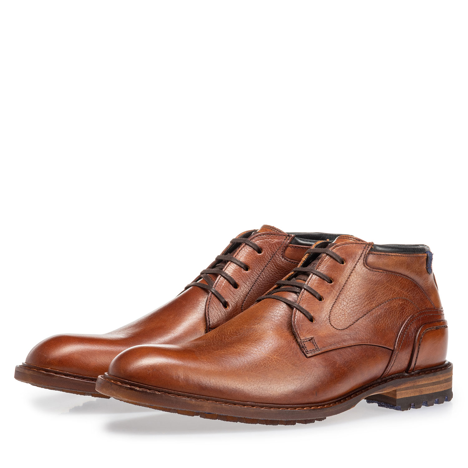 20102/03 - Crepi boot kalfsleer cognac 20102/03 - Crepi boot kalfsleer cognac