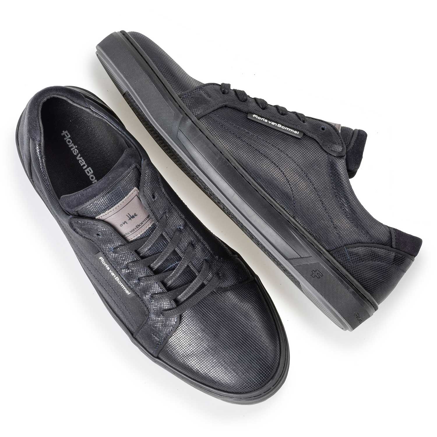 13214/00 - Blue calf’s leather sneaker 13214/00 - Blue calf’s leather sneaker
