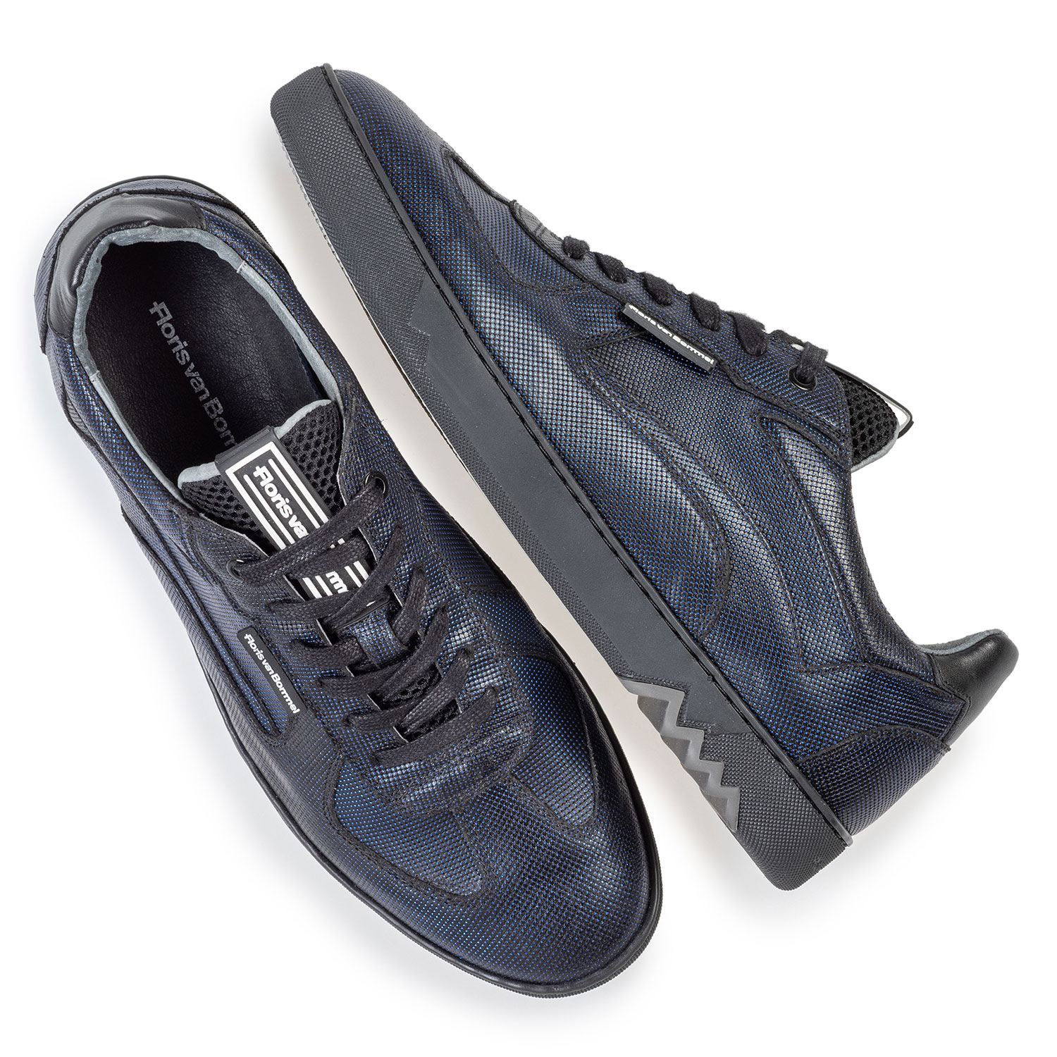 16342/32 - Sneaker donkerblauw metallic 16342/32 - Sneaker donkerblauw metallic