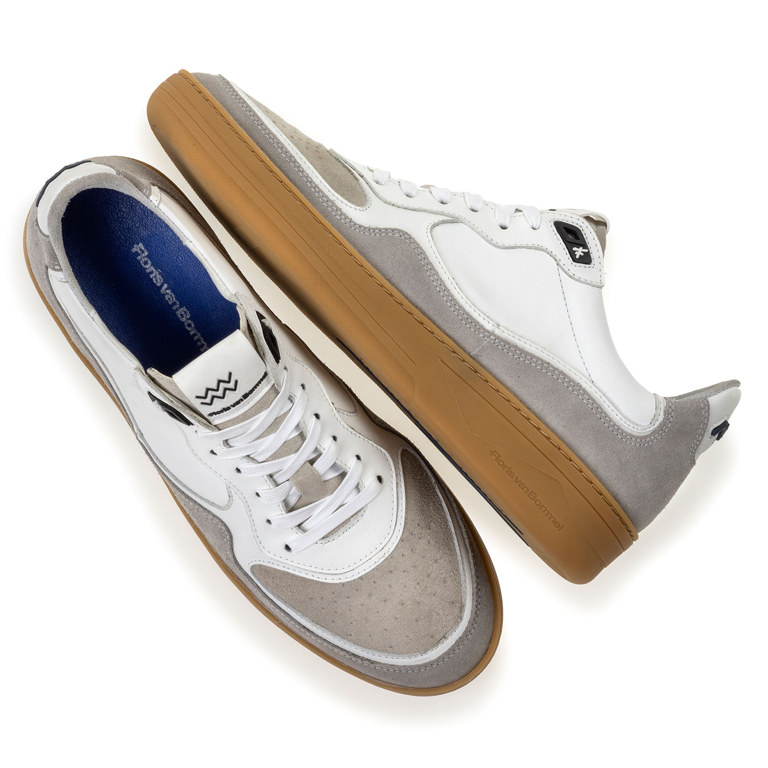16271/00 - Sneaker suède wit 16271/00 - Sneaker suède wit