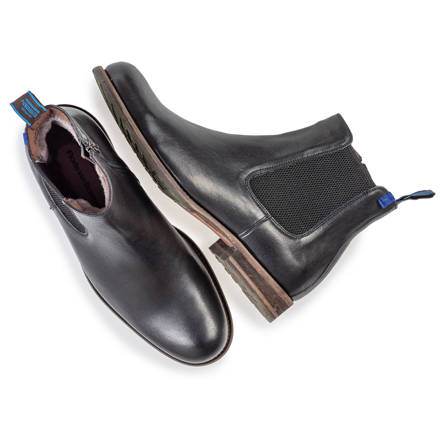 10289/20 - Lambskin lined Chelsea boot black 10289/20 - Lambskin lined Chelsea boot black