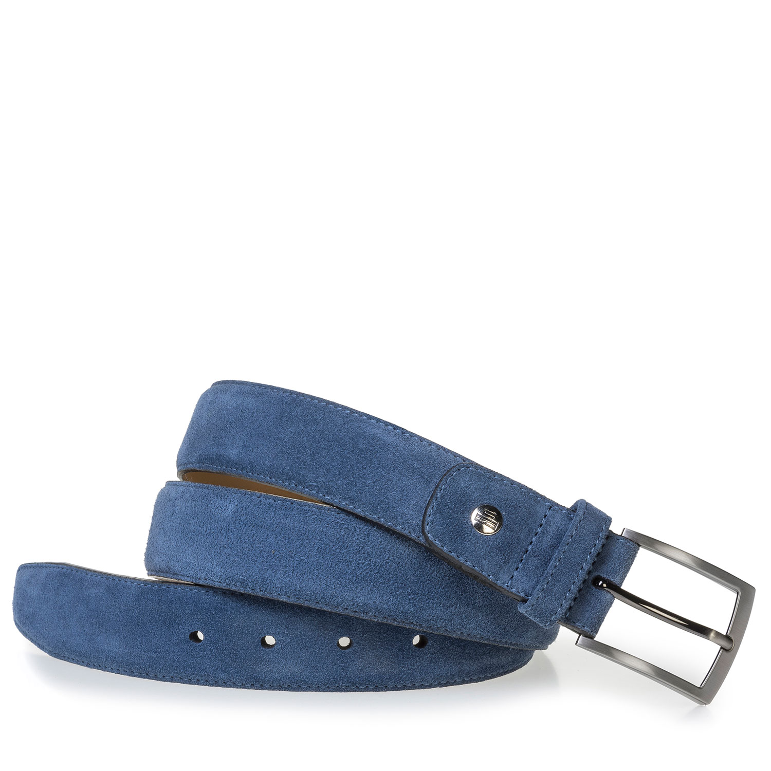 75076/44 - Blauwe suède riem 75076/44 - Blauwe suède riem