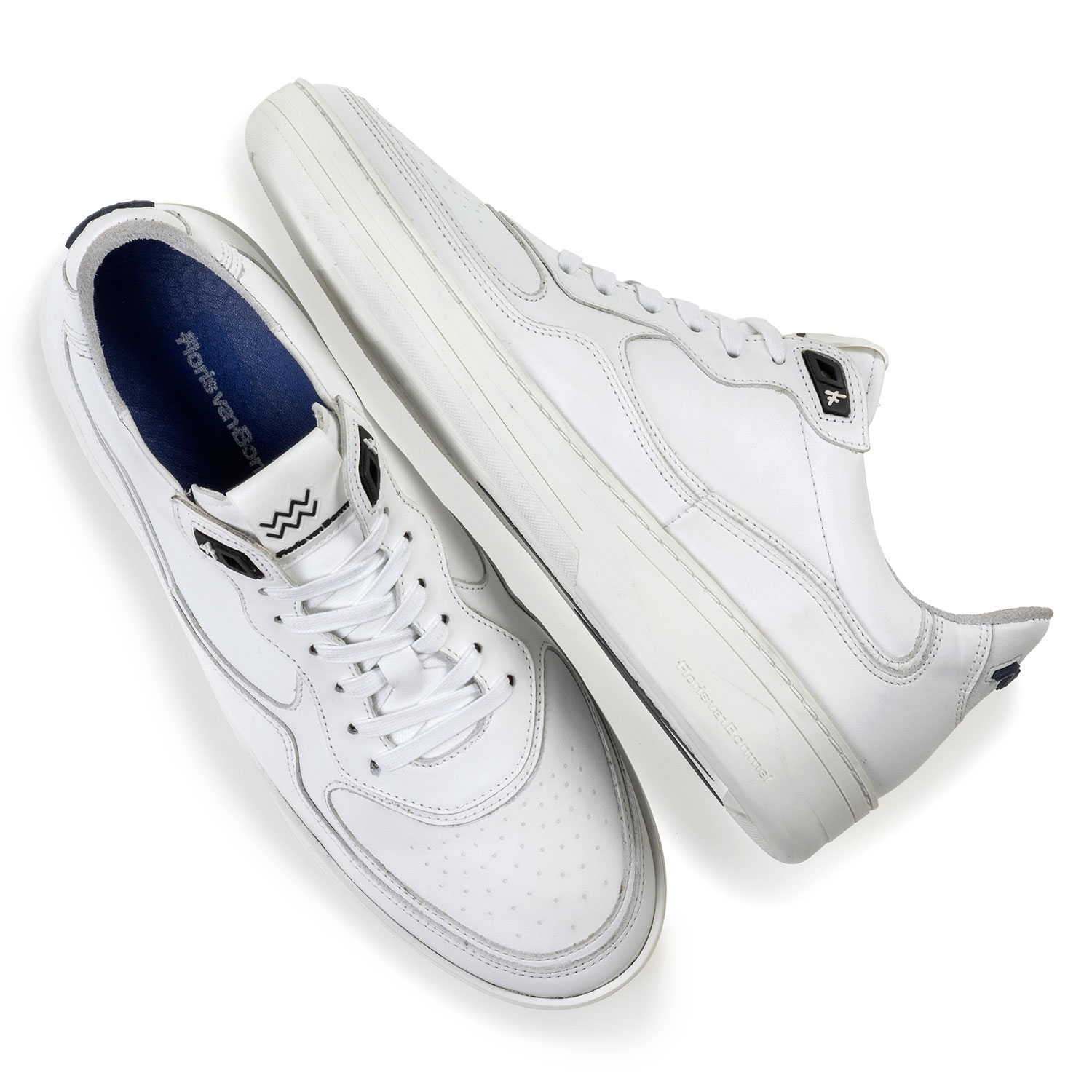 16271/01 - Sneaker wit leer 16271/01 - Sneaker wit leer