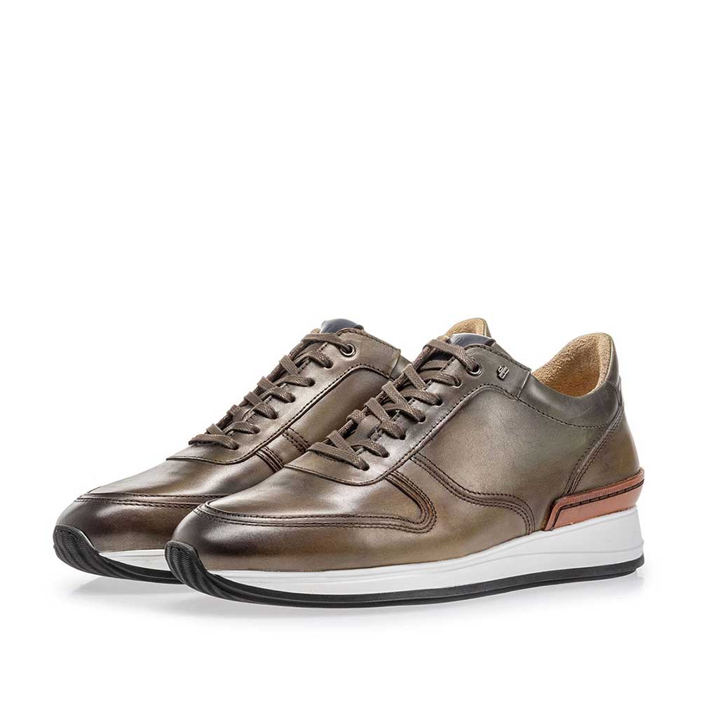 16334/03 - Sneaker kalfsleer groen 16334/03 - Sneaker kalfsleer groen