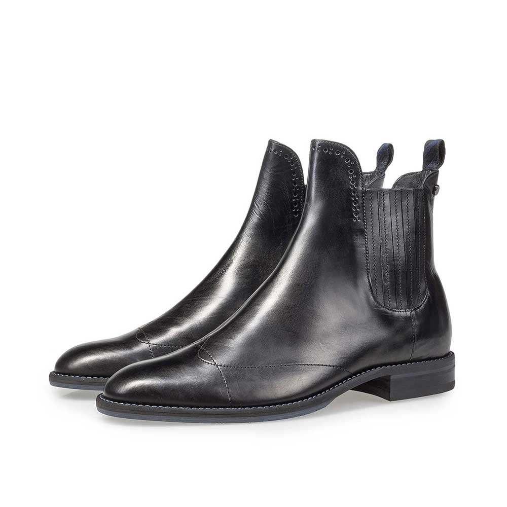 85601/01 - Black calf leather Chelsea boot 85601/01 - Black calf leather Chelsea boot