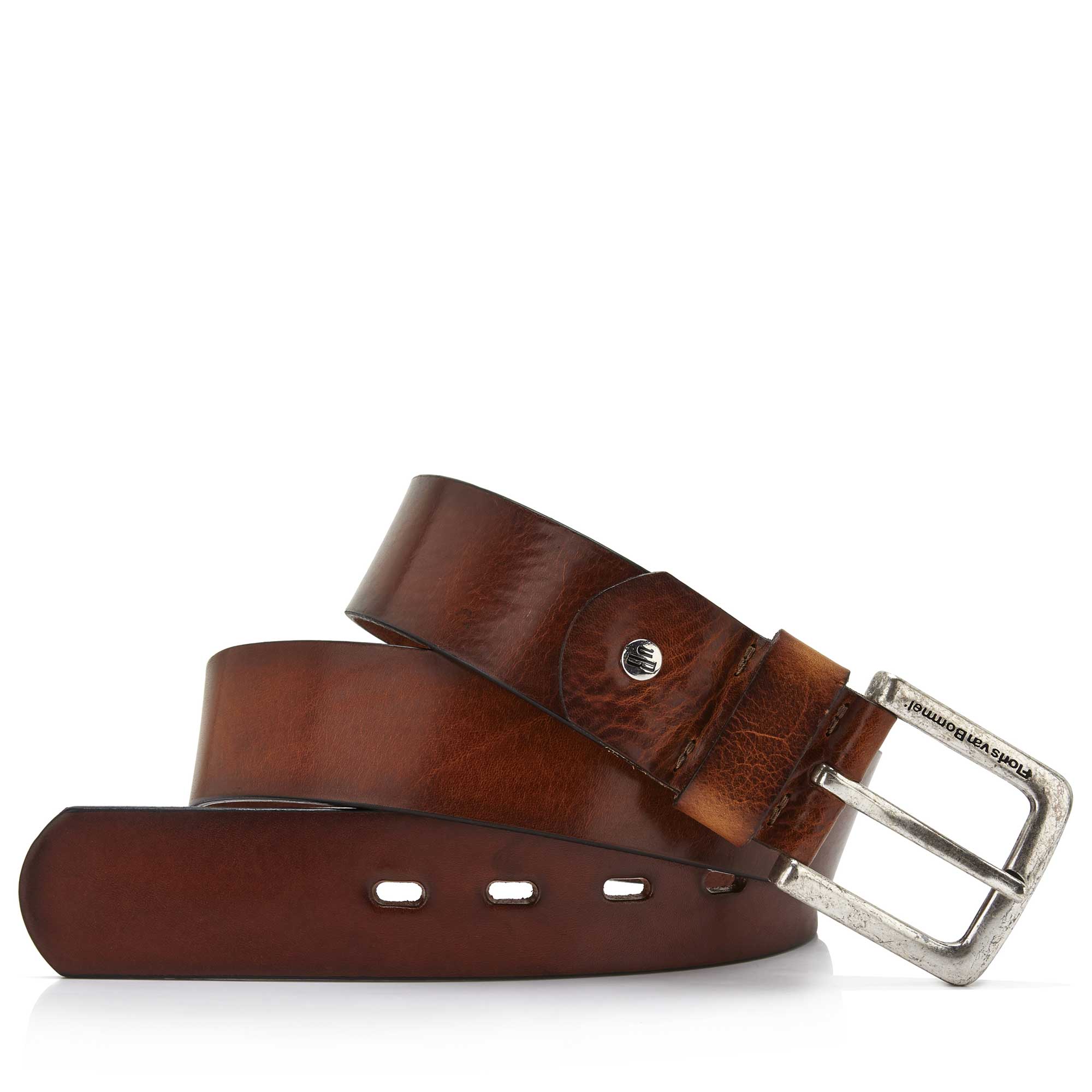 75045/00 - Middenbruine leren riem 75045/00 - Middenbruine leren riem