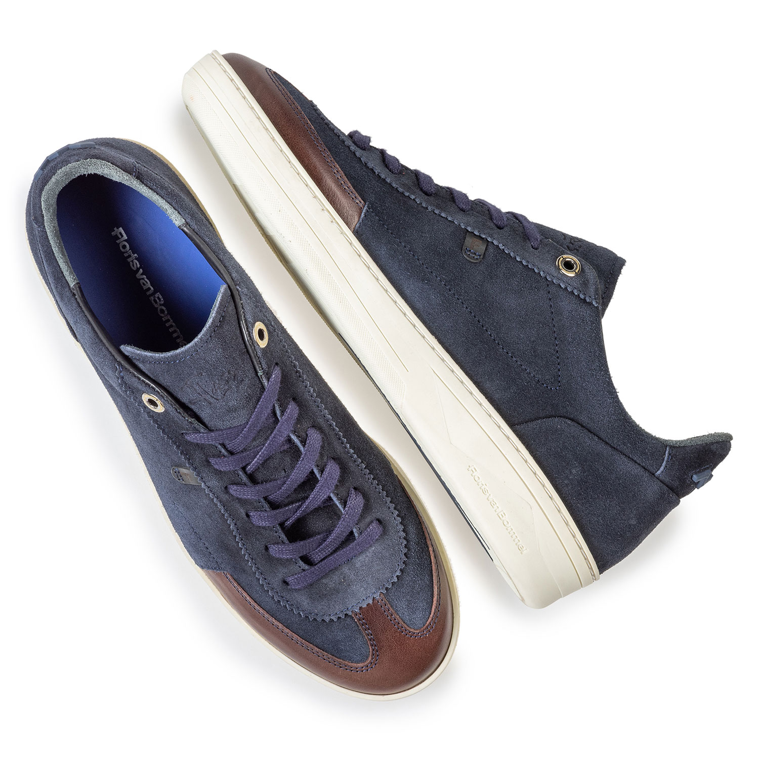 16267/06 - Sneaker suède donkerblauw 16267/06 - Sneaker suède donkerblauw