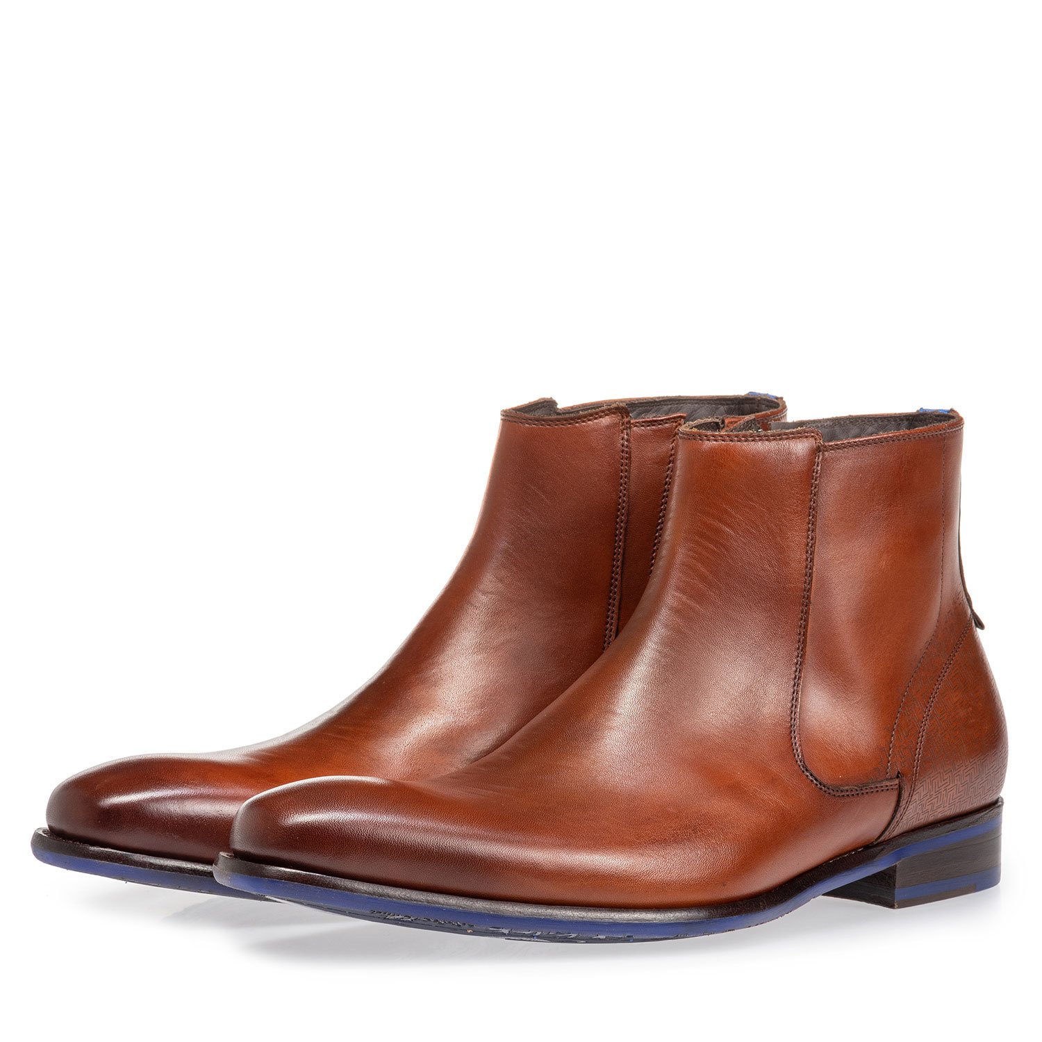 20131/00 - Chelsea boot cognac kalfsleer 20131/00 - Chelsea boot cognac kalfsleer