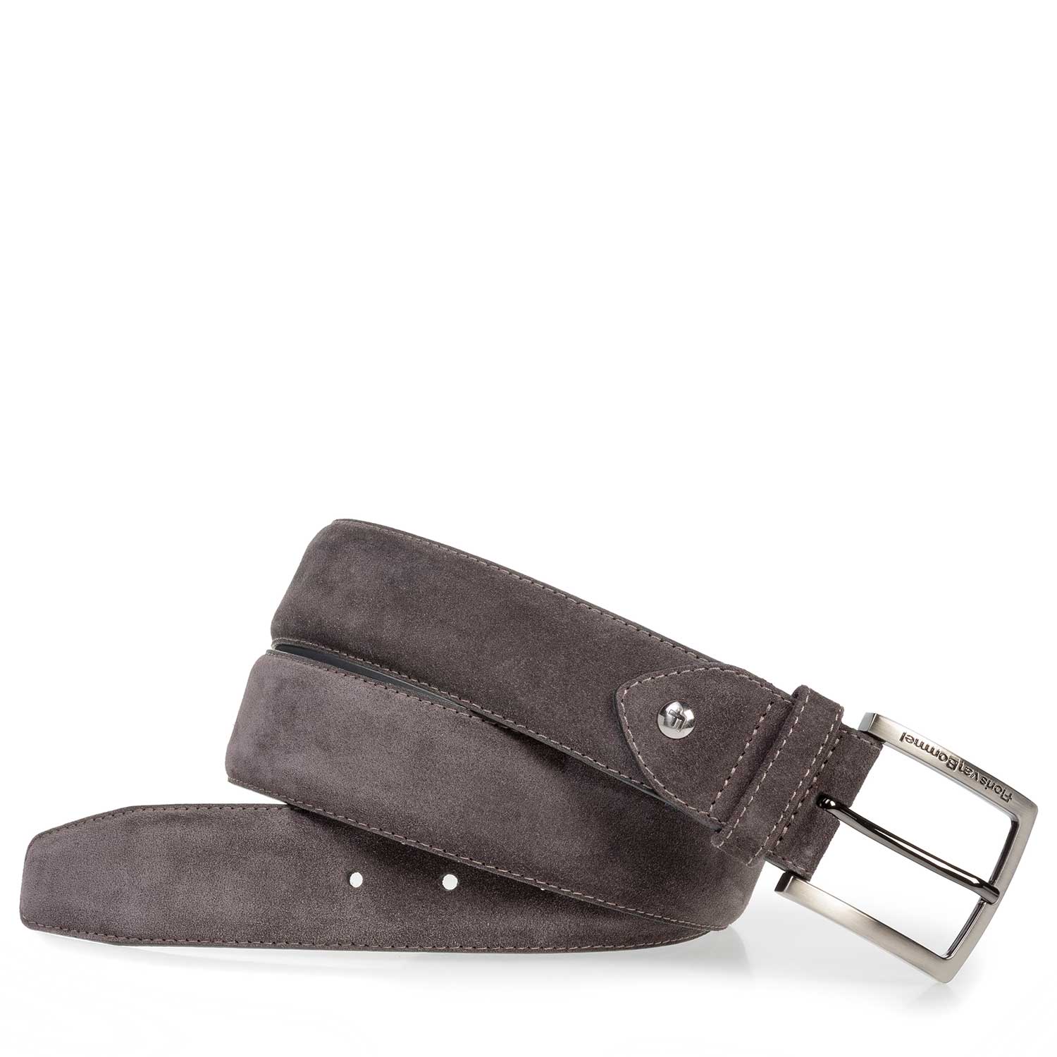 75202/06 - Antraciet/bruine suède riem 75202/06 - Antraciet/bruine suède riem