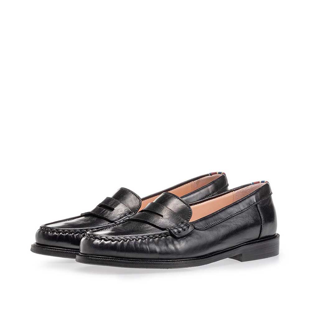 85428/00 - Loafer zwart nappaleer 85428/00 - Loafer zwart nappaleer