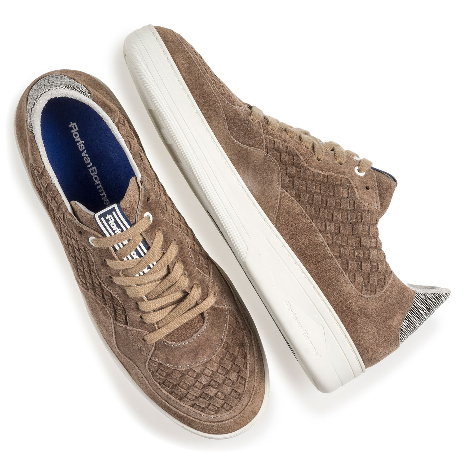 16265/01 - Suède sneaker taupe 16265/01 - Suède sneaker taupe