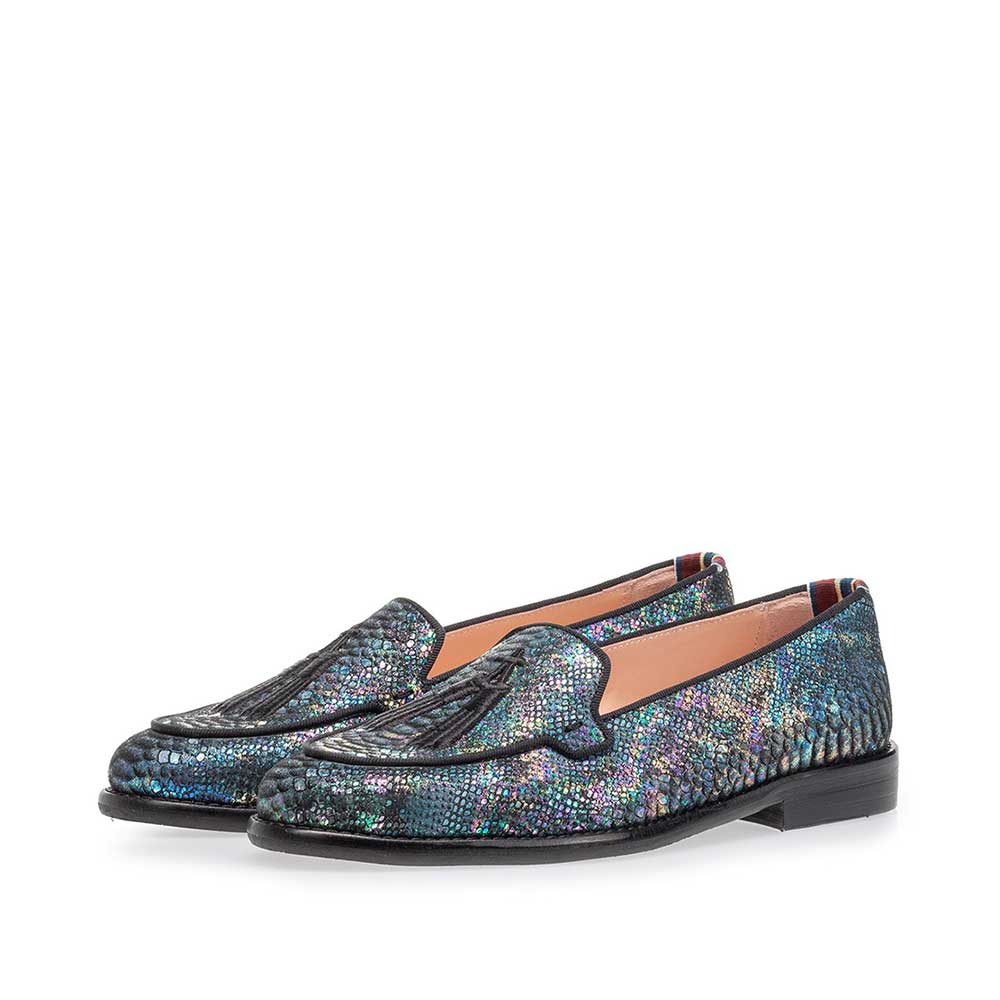 85426/02 - Loafer multi-colour snakeprint 85426/02 - Loafer multi-colour snakeprint