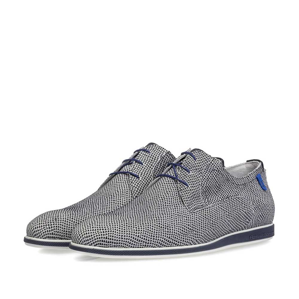 18402/05 - Veterschoen off-white suède 18402/05 - Veterschoen off-white suède