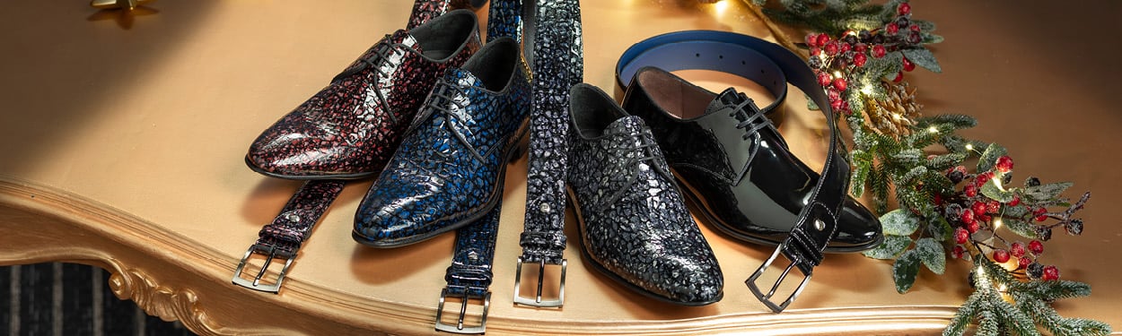 Party shoes and belts