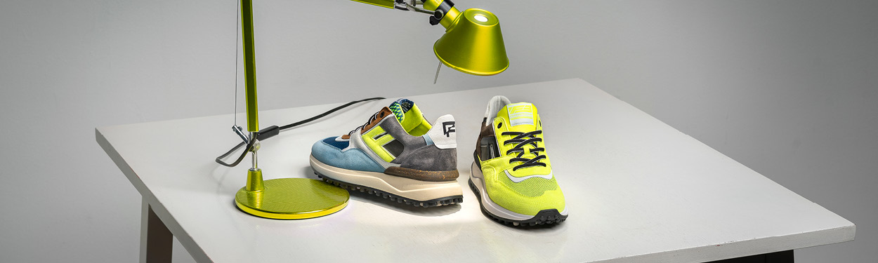 Groene sneakers